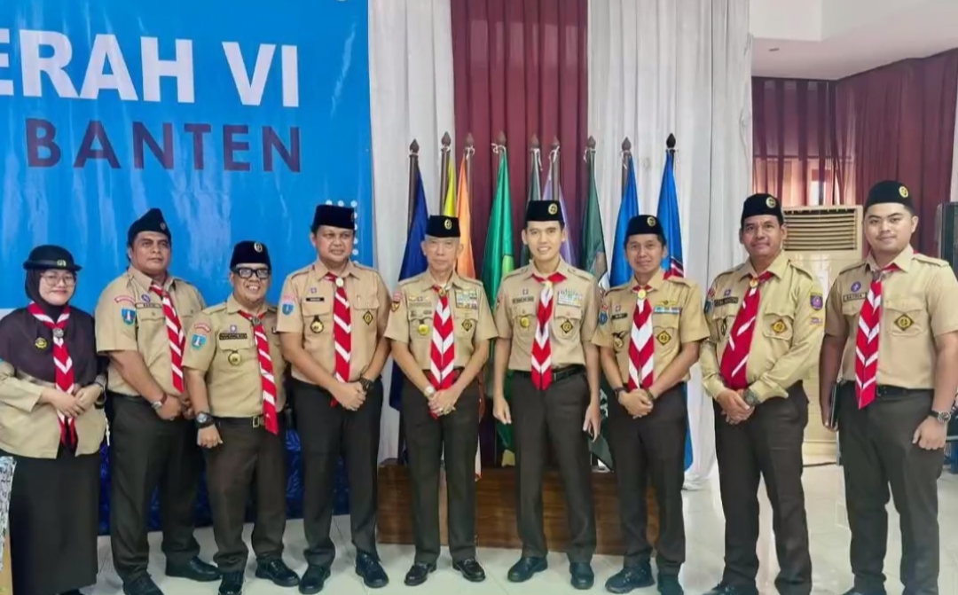 Prof. Dr. Suwaib Amiruddin Resmi Pimpin Gerakan Pramuka Kwarda Banten 2026–2031