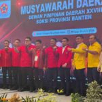 Aklamasi, Walikota Cilegon Robinsar Resmi Pimpin SOKSI Banten
