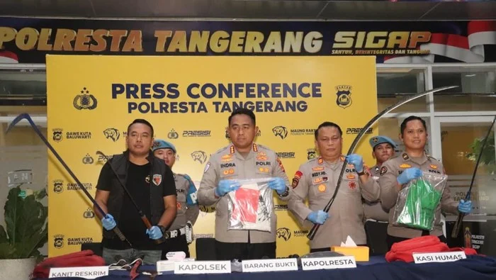 Pelajar Tewas dalam Tawuran Sindang Jaya Tangerang, Dua Pelaku Ditangkap