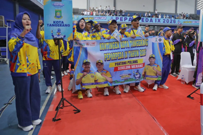 Kota Tangerang Bidik Gelar Juara Umum Peparpeda IX