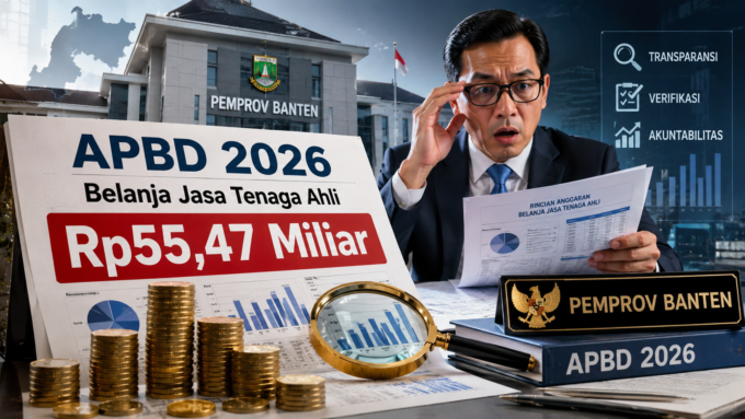 Anggaran Tenaga Ahli Banten Tembus Rp55,47 Miliar, BPKAD Kaget