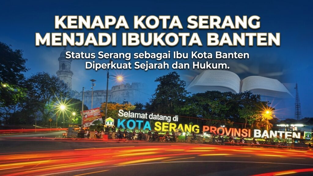 Kenapa Kota Serang sebagai Ibu Kota Provinsi Banten?