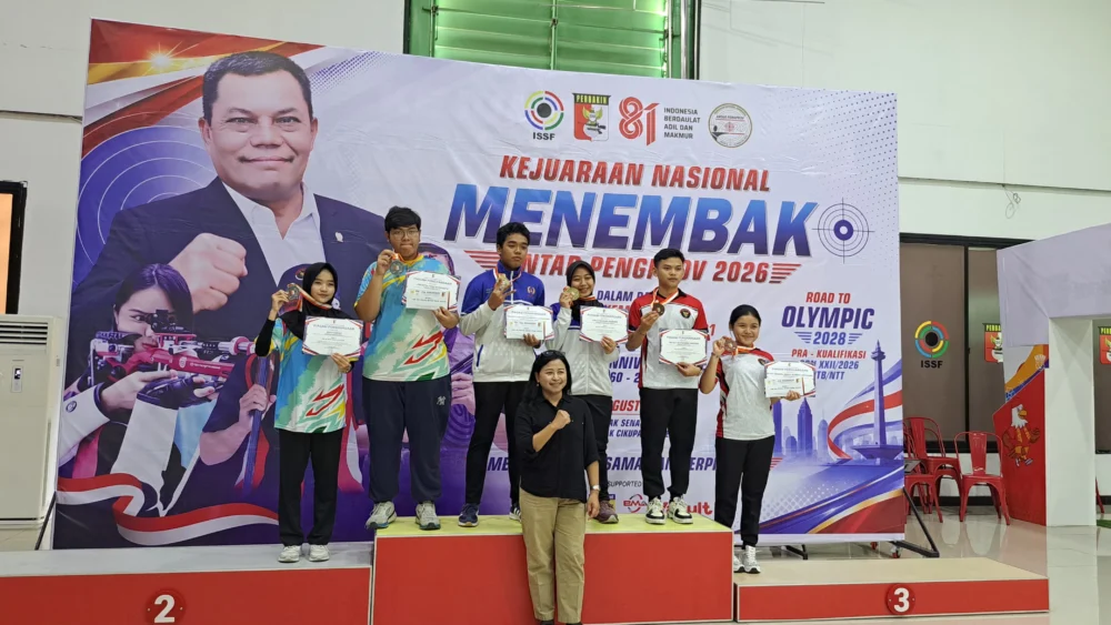 Perbakin Banten Raih Tiga Medali di Kejurnas Antar Pengprov 2026