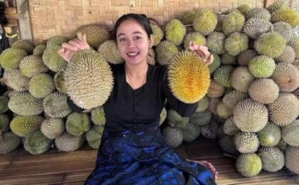 Ribuan Wisatawan Padati Badui, Berburu Durian Khas Lebak, Badui.