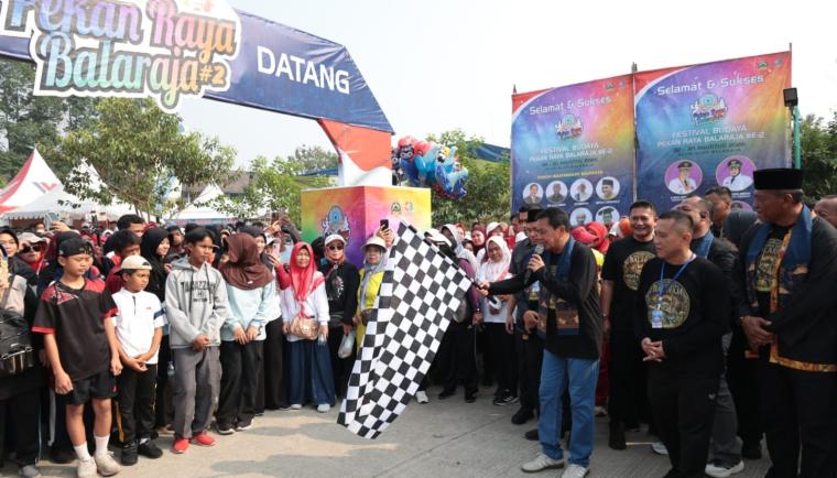 Dorong Ekonomi Warga, Bupati Maesyal Rasyid Resmikan Pekan Raya Balaraja ke-2