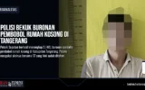 Polisi Bekuk Buronan Pembobol Rumah Kosong di Tangerang