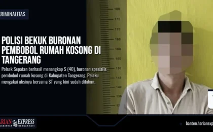 Polisi Bekuk Buronan Pembobol Rumah Kosong di Tangerang