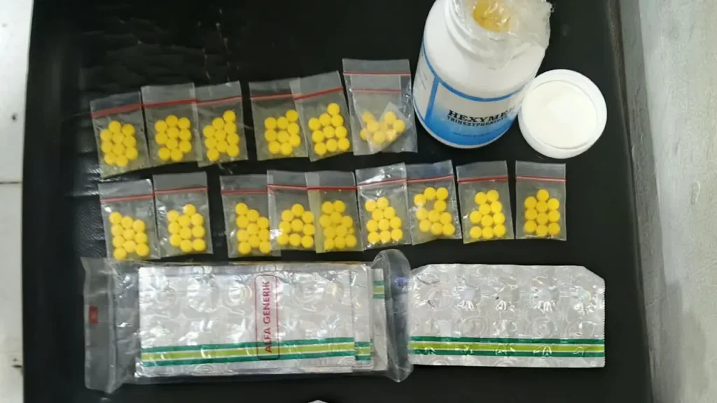 Kedapatan Bawa 1.110 Obat Keras Usai Marah-Marah di Pasar Induk Tangerang