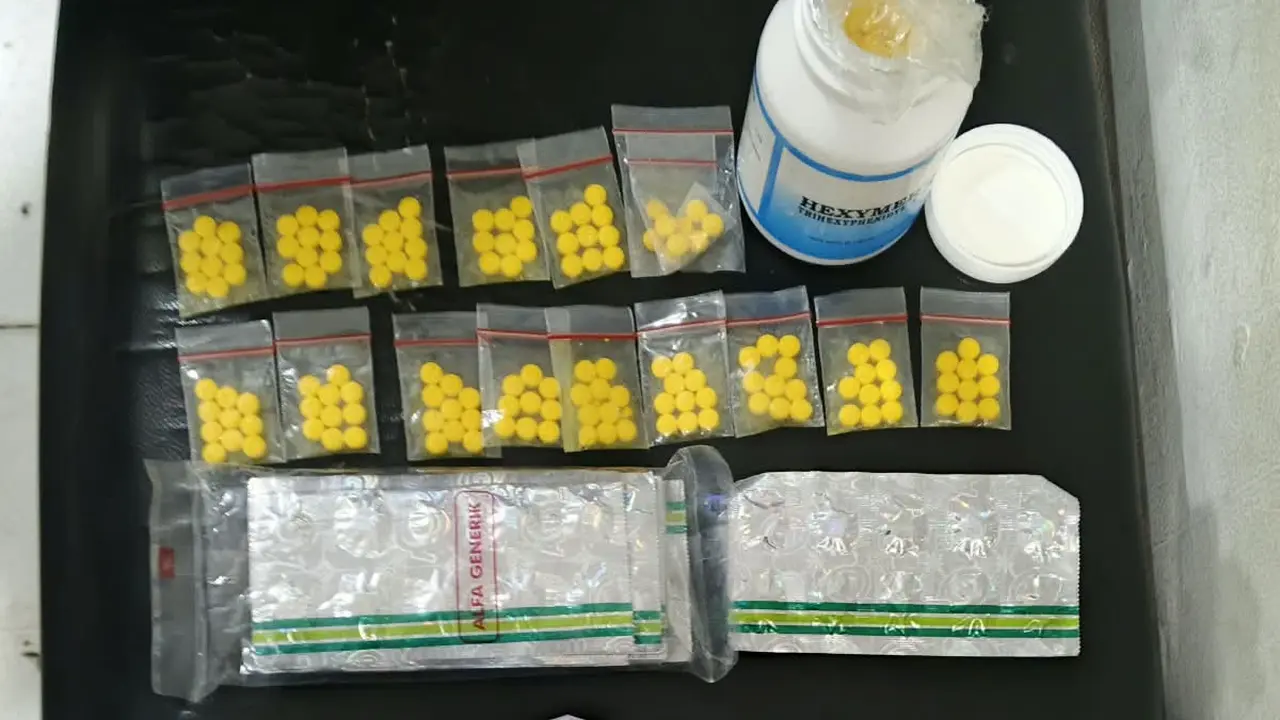 Kedapatan Bawa 1.110 Obat Keras Usai Marah-Marah di Pasar Induk Tangerang