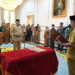 Ahmad Aziz Resmi Jadi Sekda Cilegon, Robinsar Dorong Pelayanan Publik Optimal