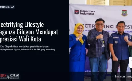 Electrifying Lifestyle Vaganza Cilegon Mendapat Apresiasi Wali Kota