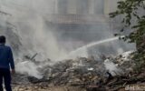 Kebakaran Sampah di Pisangan Tangsel Berkobar Lagi, Asap Tebal Mengepul