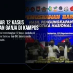 BNN Bongkar 12 Kasus Narkoba dan Ganja di Kampus