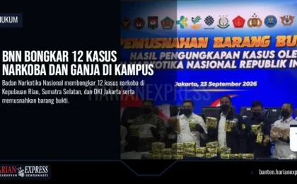 BNN Bongkar 12 Kasus Narkoba dan Ganja di Kampus