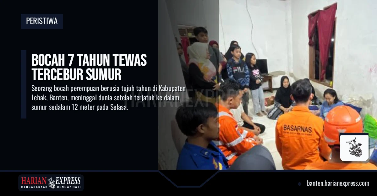 Bocah 7 Tahun Tewas Tercebur Sumur