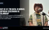 HUT ke-81 TNI Batal di Monas, Dipindah Sederhana ke Cilangkap