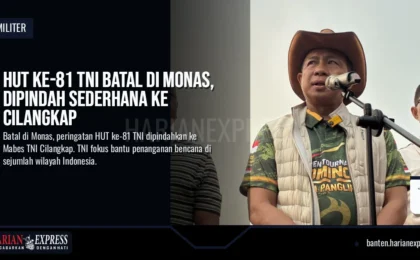 HUT ke-81 TNI Batal di Monas, Dipindah Sederhana ke Cilangkap