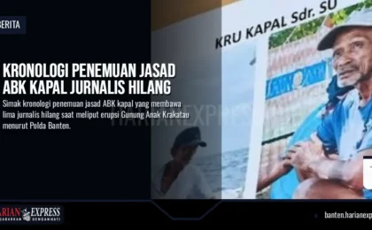 Kronologi Penemuan Jasad ABK Kapal Jurnalis Hilang