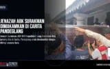 Jenazah ABK Surakman Dimakamkan di Carita Pandeglang