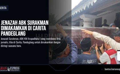Jenazah ABK Surakman Dimakamkan di Carita Pandeglang