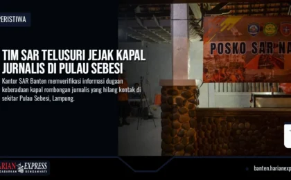 Tim SAR Telusuri Jejak Kapal Jurnalis di Pulau Sebesi