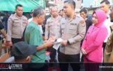 Kapolres Tangsel Salurkan Tali Asih Korban Kebakaran