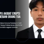 Kebijakan PJJ Akibat Erupsi Krakatau Bebani Orang Tua di Banten