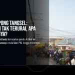 Pasar Serpong Tangsel: Kemacetan Tak Terurai, Apa Penyebabnya?