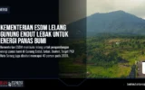 Kementerian ESDM Lelang Gunung Endut Lebak untuk Energi Panas Bumi