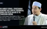 Penceramah Kondang Asal Banten, Meninggal Dunia Usai Kecelakaan di Tol Tangerang-Merak