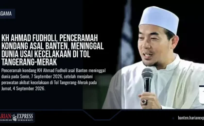 Penceramah Kondang Asal Banten, Meninggal Dunia Usai Kecelakaan di Tol Tangerang-Merak