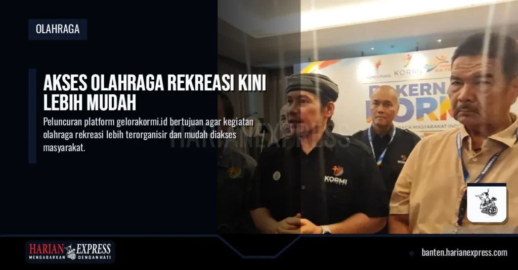 Akses Olahraga Rekreasi Kini Lebih Mudah