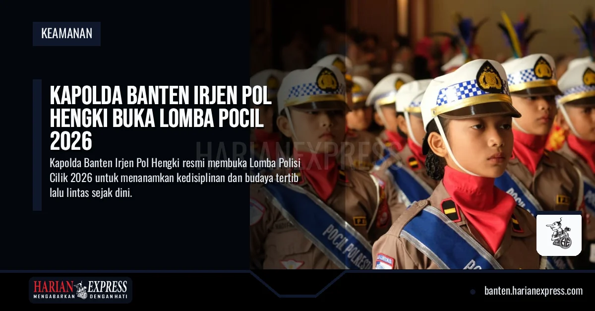 Kapolda Banten Irjen Pol Hengki Buka Lomba Pocil 2026