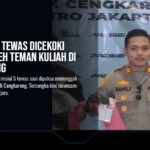Mahasiswi Tewas Dicekoki Ekstasi oleh Teman Kuliah di Cengkareng