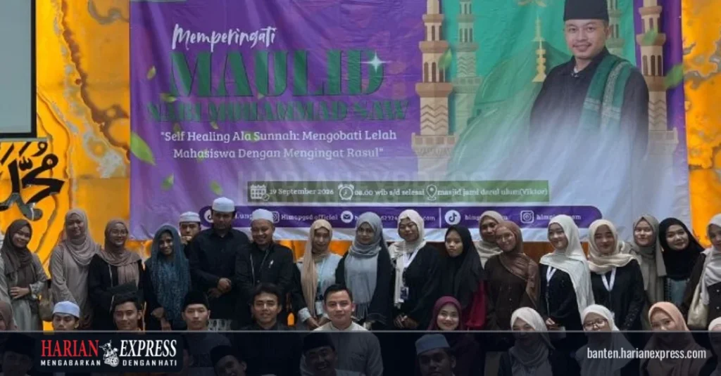 Mahasiswa PGSD dan MPI UNPAM Gelar Maulid Nabi Muhammad SAW