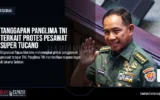 Tanggapan Panglima TNI Terkait Protes Pesawat Super Tucano