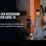 Partisipasi Cek Kesehatan Gratis Banten Capai 70 Persen