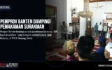 Pemprov Banten Dampingi Pemakaman Surakman