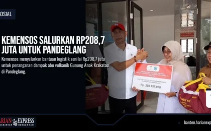 Kemensos Salurkan Rp208,7 Juta untuk Pandeglang