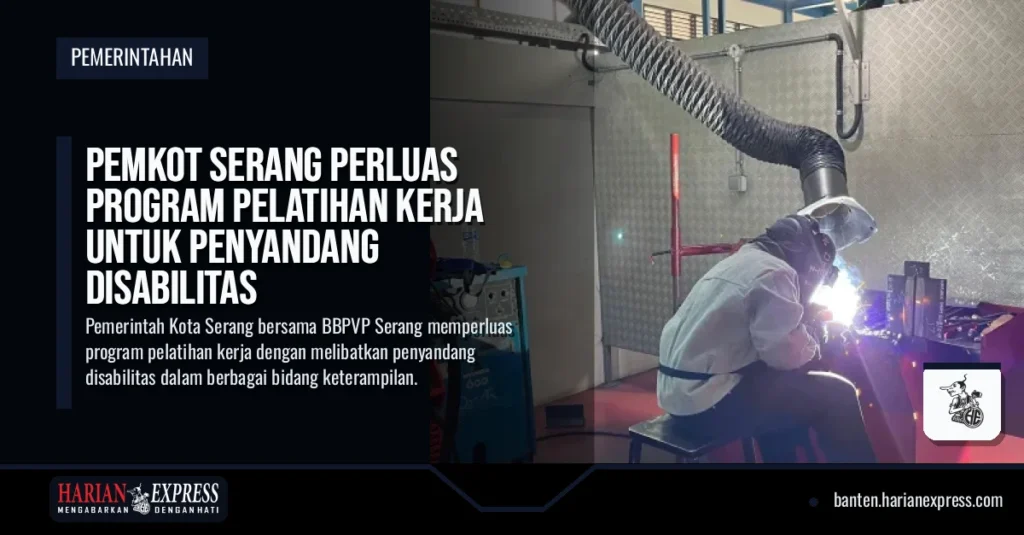 Pemkot Serang Perluas Program Pelatihan Kerja untuk Penyandang Disabilitas