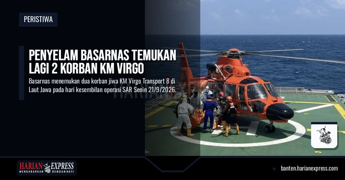Penyelam Basarnas Temukan Lagi 2 Korban KM Virgo
