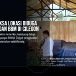 Polisi Periksa Lokasi Diduga Penampungan BBM di Cilegon