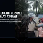 Polda Banten Latih Personel Hadapi Eskalasi Aspirasi