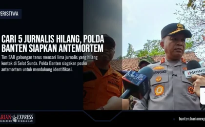 Cari 5 Jurnalis Hilang, Polda Banten Siapkan Antemortem