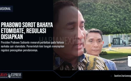 Kepala BNN Suyudi Ario Seto : Presiden Beri Atensi Bahaya Etomidate, Regulasi Disiapkan