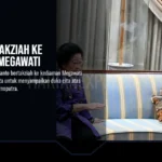 Prabowo Takziah ke Kediaman Megawati