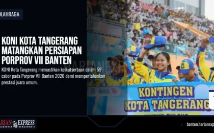 KONI Kota Tangerang Matangkan Persiapan Porprov VII Banten, Target Juara Umum
