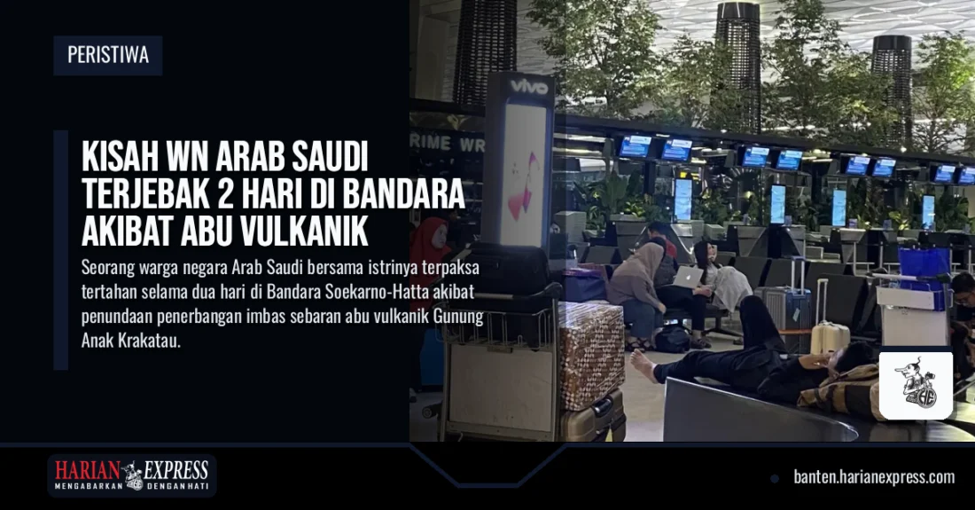 Kisah WN Arab Saudi Terjebak 2 Hari di Bandara Akibat Abu Vulkanik