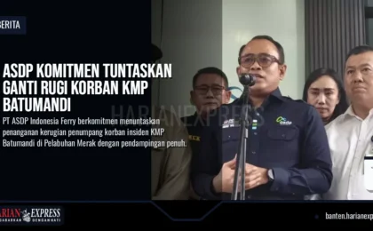 ASDP Komitmen Tuntaskan Ganti Rugi Korban KMP Batumandi