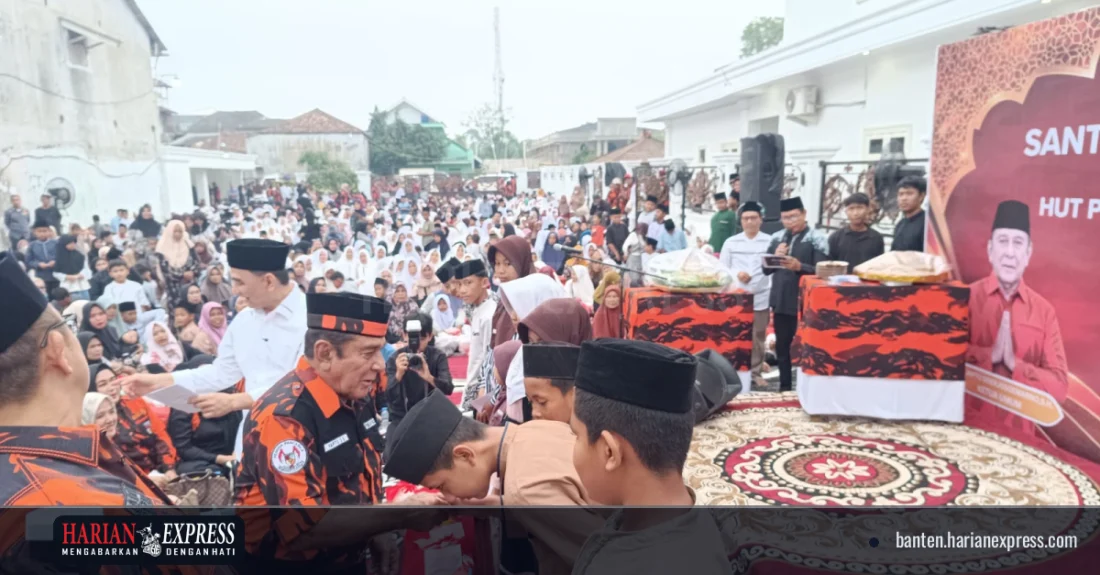 Pembacaan Ayat Suci Al-Qur’an Awali Kegiatan HUT ke-67 Pemuda Pancasila, MPW Banten Santuni 1.000 Yatim